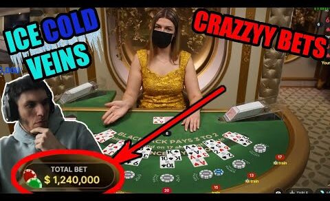 TrainWrecksTV 1 Million Dollar Bets | HighStakes BlackJack | Full Session