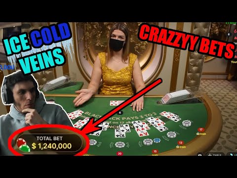 TrainWrecksTV 1 Million Dollar Bets | HighStakes BlackJack | Full Session