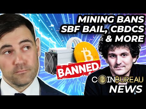 Crypto News: SBF Bail, Mining Bans, Bear Market Timing & More!