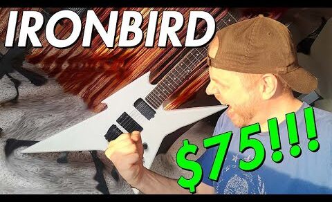 B.C. RICH IRONBIRD Platinum Series. I bought it for 75 Dollars! A guitar review.