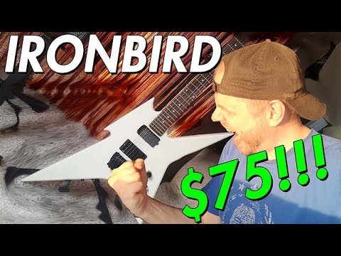 B.C. RICH IRONBIRD Platinum Series. I bought it for 75 Dollars! A guitar review.