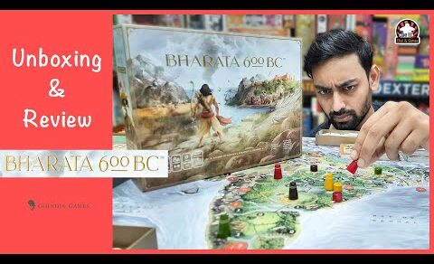 Bharata 600 BC – Unboxing & Review | Bharata 600 BC Board Game // Chai & Games