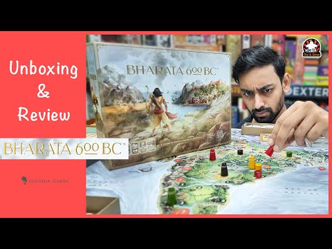 Bharata 600 BC – Unboxing & Review | Bharata 600 BC Board Game // Chai & Games