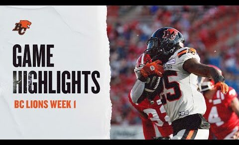 FULL GAME HIGHLIGHTS | BC Lions vs Calgary Stampeders | 06-09-2023