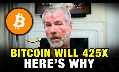 “Bitcoin Is About To 425X – Here’s Why” Michael Saylor NEW Bitcoin Prediction