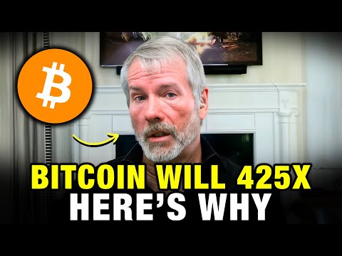 “Bitcoin Is About To 425X – Here’s Why” Michael Saylor NEW Bitcoin Prediction