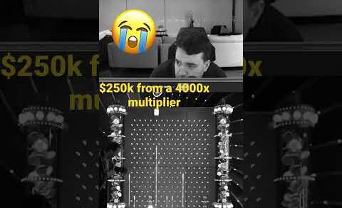 Guy wins $250k from a 4000x #money #gambling #gamblingclips #crypto  #casino #onlinecasino