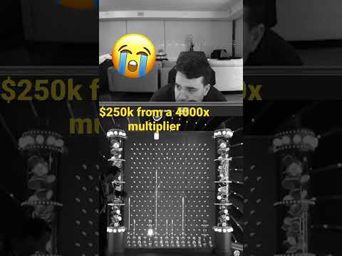 Guy wins $250k from a 4000x #money #gambling #gamblingclips #crypto  #casino #onlinecasino