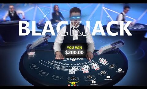 I Turned $200 Into $1000 On Blackjack! (Stake)