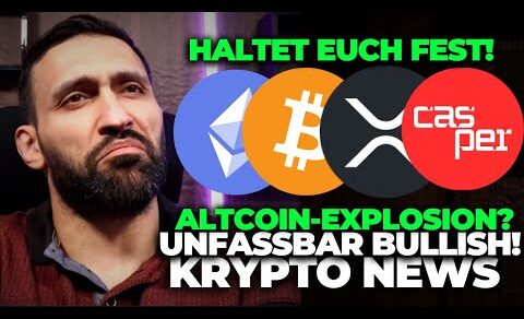 Bitcoin: Es gibt kaum ein besseres Zeichen! | CASPER einfach riesig | XRP & ETH: Starkes Setup!