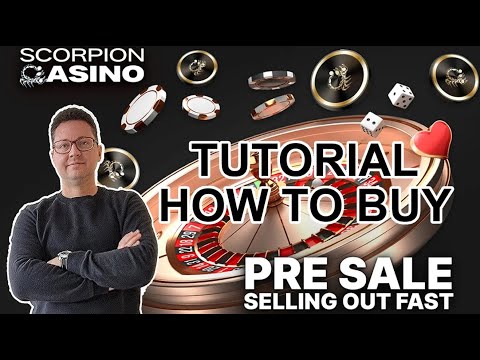 Scorpion Casino PRESALE TOKEN – Today Last Chance To Buy Before Exchange Launch!!