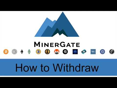 MinerGate How to Withdraw