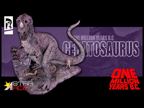 Star Ace One Million Years B.C. Ceratosaurus Deluxe Set Review