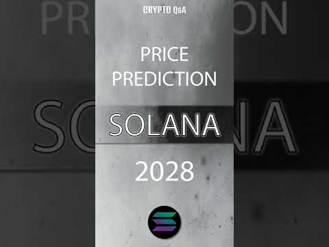 crypto news | solana price prediction 2028 | #Shorts