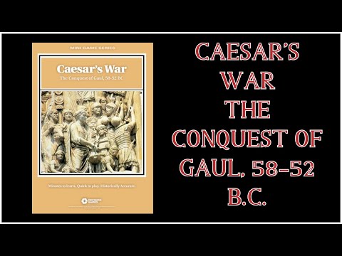 Caesar’s War: The Conquest of Gaul 58-52 B.C. (Decision Games)