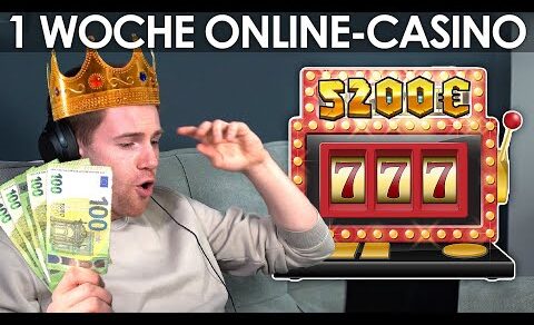 1 Woche Online-Casino – 500€ in __€ verwandelt | Selbstexperiment