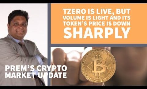 tZERO Is Live, But Volume Is Light and Its Token’s Price Is Down Sharply