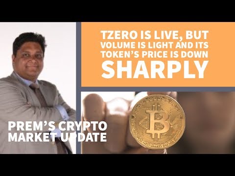 tZERO Is Live, But Volume Is Light and Its Token’s Price Is Down Sharply