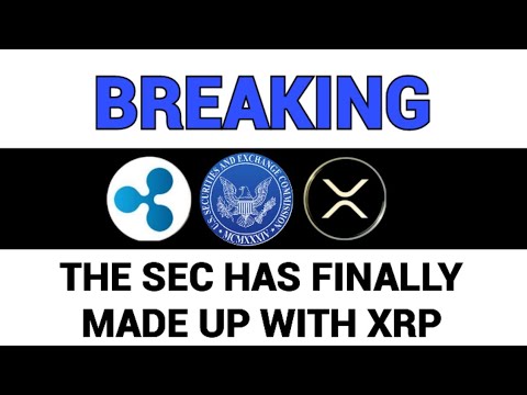 XRP NEWS: SEC FINALLY AGREES TO SETTLEMENT WITH XRP