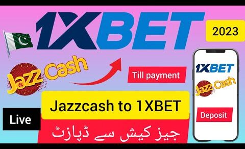 How to deposit money in 1xbet via JAZZCASH👉 | 1xbet ma jazzcash sa deposit kasa karain.ASAAN TARIKA