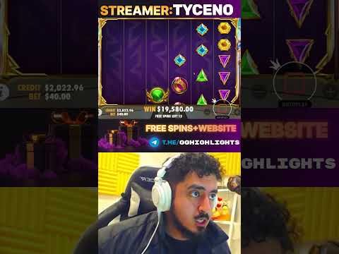 Big win from casino streamer Tyceno! #casinohighlights