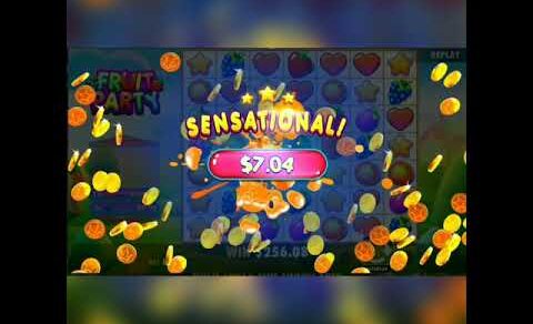 Wow… sensational Win in 1 Spin ( Fruit Party) stake.com