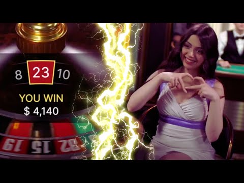 MIRA JUST MADE MY DAY AT THE LIVE CASINO ROULETTE TABLE!