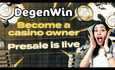 DEGEN WIN | Multi-Chain Crypto Casino! – Huge Presale is Live Now! Check out Refferals