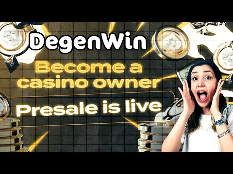 DEGEN WIN | Multi-Chain Crypto Casino! – Huge Presale is Live Now! Check out Refferals