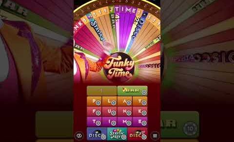 FUNKY TIME LETTER T 100X #Evolution #Gaming #Live #Casino #Online