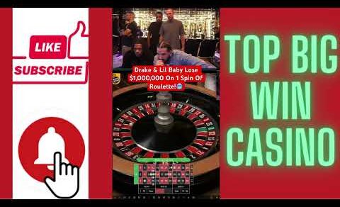 Drake & lil Baby Lose $1,000,000 On 1 Spin Of Roulette! #drake #lilbaby #roulette #casino #bigwin