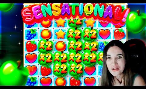 HUGE FRUIT PARTY TUMBLE! | Biggest Slots & Live Casino Wins #41 – 500 Casino Gambling Moments