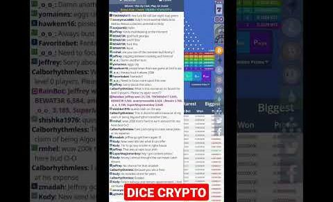 Dice crypto gambling #cryptocurrency