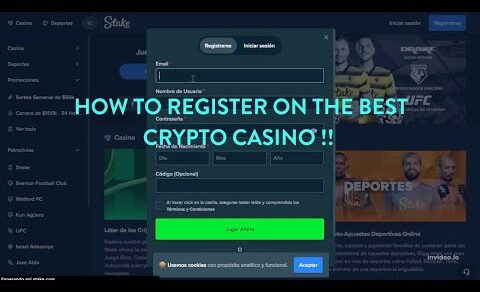 How to register in Stake Casino