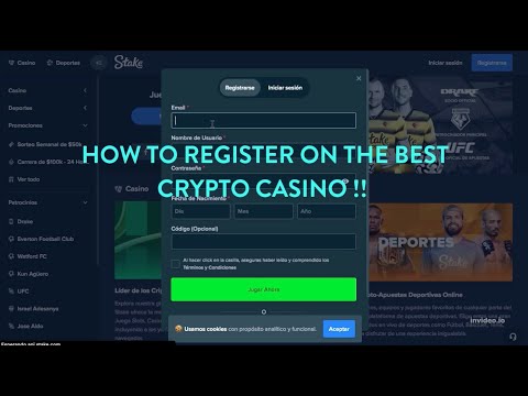 How to register in Stake Casino