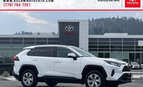 White 2020 Toyota RAV4 LE Review Kelowna BC – Kelowna Toyota