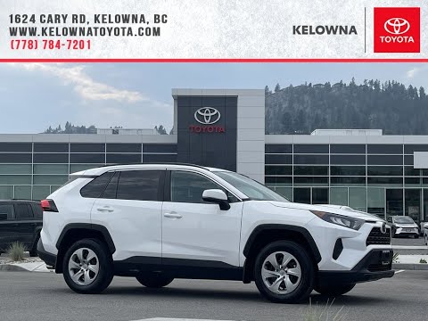 White 2020 Toyota RAV4 LE Review Kelowna BC – Kelowna Toyota