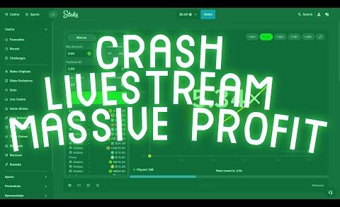 CRASH Stake BIG PROFIT Originals (all in) LIVESTREAM