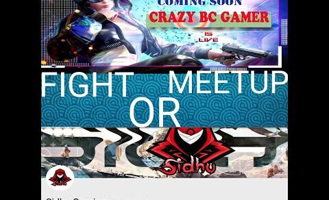 CLAW-sidhuYT Vs CRAZY BC GAMING 😮( fight Or Meetup) @SidhuGaming @crazyislive6056