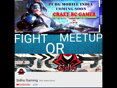 CLAW-sidhuYT Vs CRAZY BC GAMING 😮( fight Or Meetup) @SidhuGaming @crazyislive6056