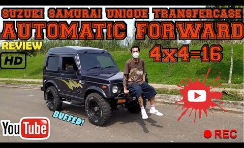 suzuki samurai/jimny unique 4×4 Transfercase automatic forward,on the way uphill part 2 review