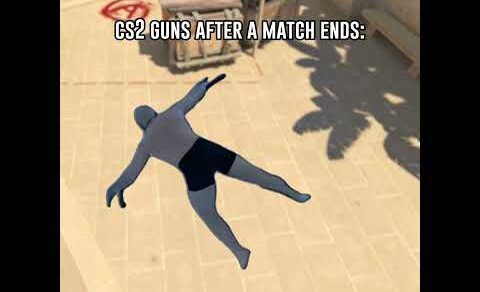 CS2 Guns after a match