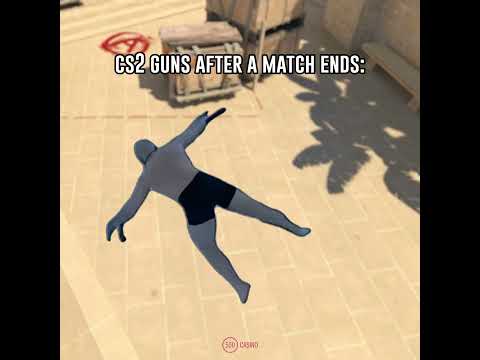 CS2 Guns after a match