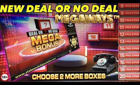 NEW Deal or No Deal MEGAWAYS Slot ! Play / Review WIN