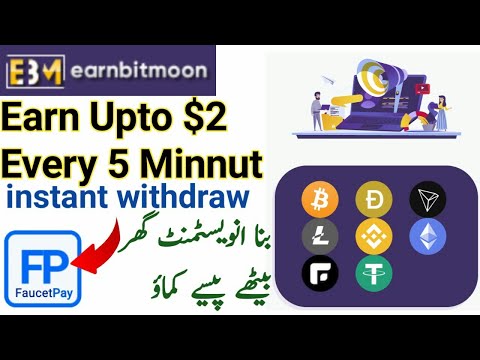 Earnbitmoon.Club | Earn Upto $2 Every 5 Minnut instant Withdraw | Make Money Online Without invest