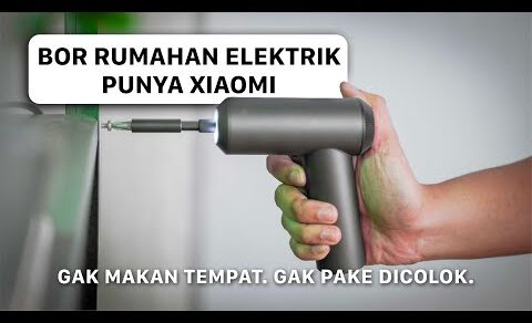 XIAOMI MIJIA ELECTRIC SCREWDRIVER PORTABLE. Ngebor makin yahud !