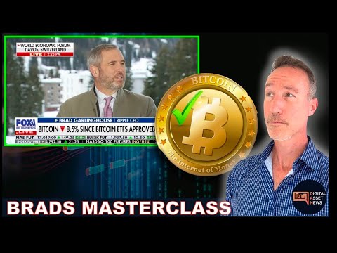 BRAD GARLINGHOUSE GIVES A MASTERCLASS ON FOX. RIPPLE, DIMON & BITCOIN ETF.