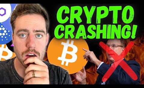 CRYPTO IS CRASHING! WHAT’S HAPPENING WITH THE BITCOIN ETF! (DENAIL?)