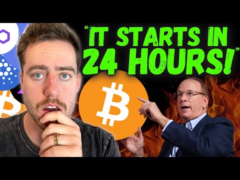 BLACKROCK IS DOING SOMETHING NEVER DONE WITH BITCOIN IN 24 HOURS!