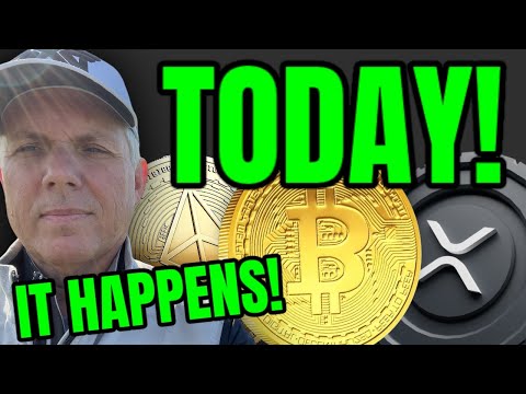 TODAY – IT HAPPENS! BREAKING CRYPTO NEWS!